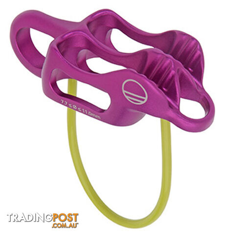 Wild Country Pro Guide Lite Belay Device - Purple/Green - WCPROGUIDE-PPL