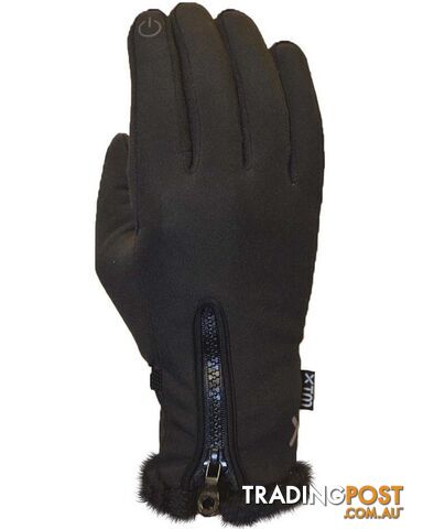 XTM Nina Soft Shell Ladies Glove - Black - EL008-BLK
