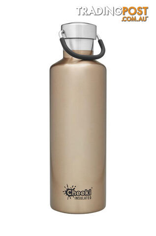 Cheeki Insulated Classic Bottle - 600ml - Champagne - CIB600CH1