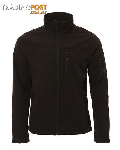 XTM Softshell Mens Windproof Jacket - Black - M - NM009-BLK-M