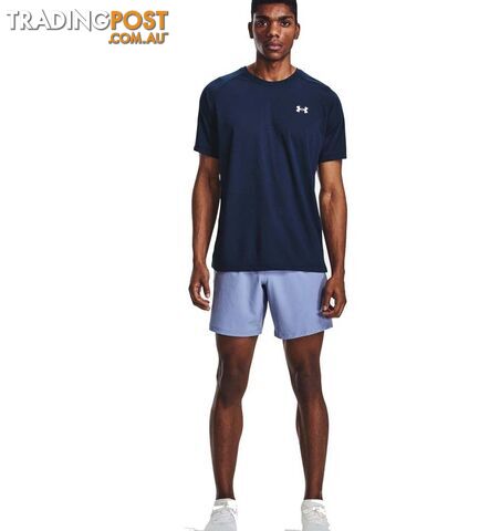 Under Armour Streaker SS Mens Performance T-Shirt - Academy/Academy/Reflective -...
