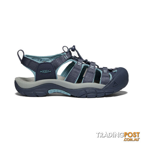 Keen Newport H2 Womens Hiking Sandals - Navy Smoke Blue - US 10 - 1022800-10