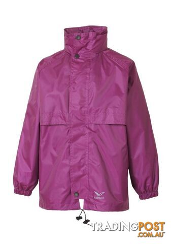 Rainbird Childrens Stowaway Rain Jacket - Orchid - LG - K8004-7-ORC-L