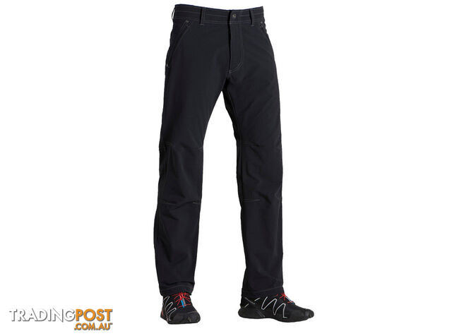Kuhl Destroyr Mens Softshell Pants - 32L - Raven - 36 - KUH00168-Raven-36