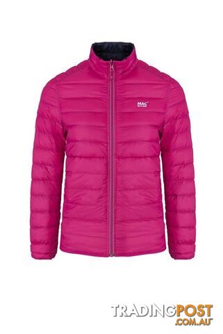 Mac In A Sac Polar Womens Reversible Insulated Down Jacket - Fuchia-Navy - S -...