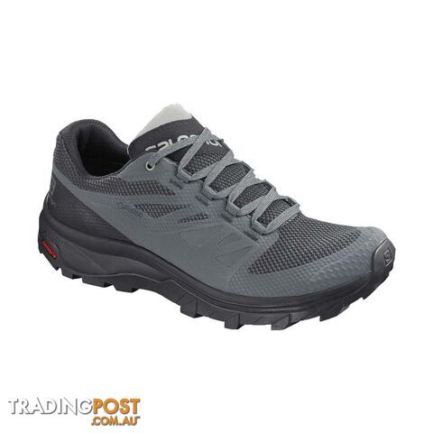Salomon Outline GTX Womens Hiking Shoes - Stormy Weather/Black/Lunar Rock - 7US...