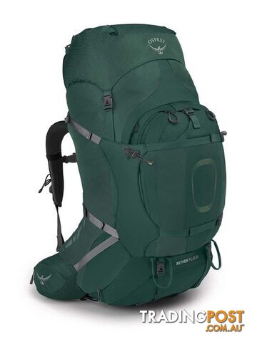 Osprey Aether Plus 85L Mens Hiking Backpack - Axo Green - S/M - OSP0891-AxoGreen-S-M