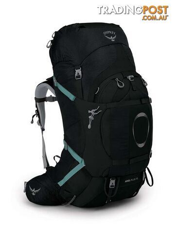 Osprey Ariel Plus 70L Womens Hiking Backpack - Black - XS/S -...