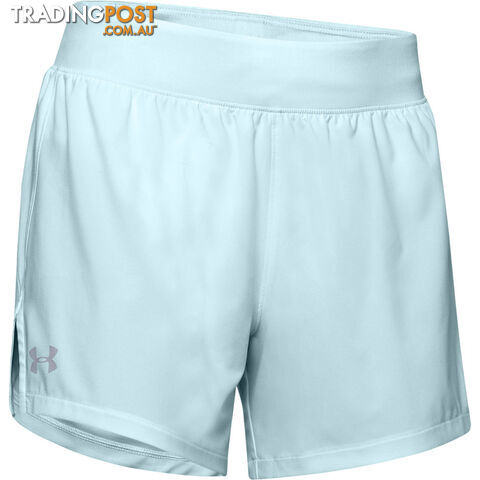 Under Armour Launch SW 5'' Womens Performance Short - Blue - XS - 1342841-462-XS