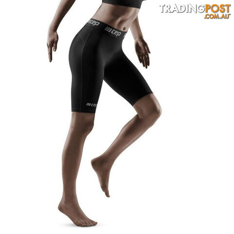 CEP Active+ Base Womens Compression Shorts - Black - L - W6F15D4