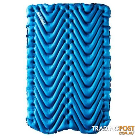 Klymit Double V Sleeping Pad - Blue - BK06DVBL02E