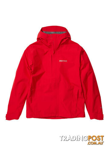 Marmot Minimalist Mens Waterproof Jacket - Team Red - L - 312306278L