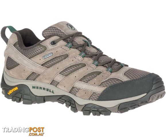 Merrell Moab 2 Leather GTX Mens Hiking Shoes - Boulder - 9 - J033329-9