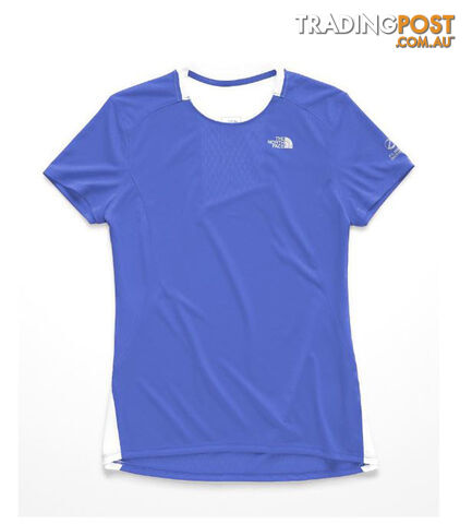 The North Face Flight Better Than Naked S/S Womens T-Shirt - Dazzling Blue-TNF...