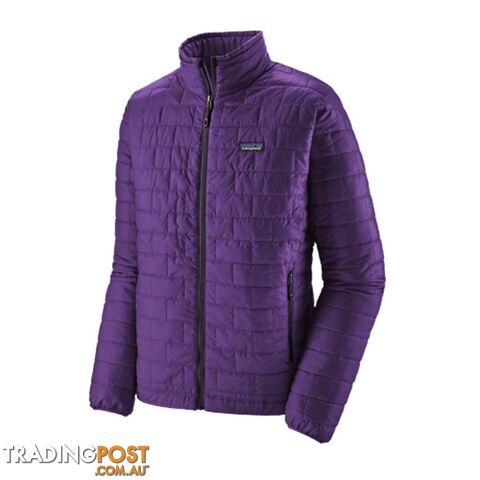Patagonia Nano Puff Mens Insulated Jacket - Purple - S - 84212-PUR-S
