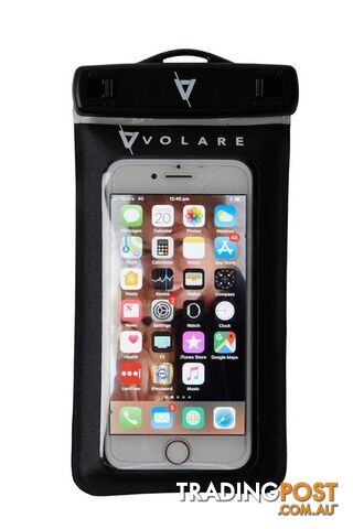 Volare Waterproof Phone Case - Small - Black - VWPHBLK-S