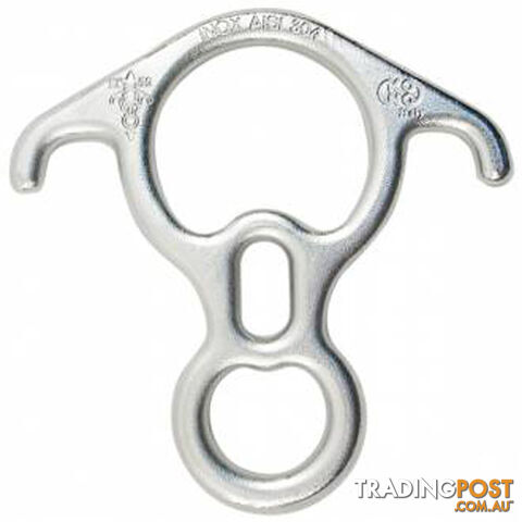 Kong Big 8 Stainless Steel Descender - Grey - KON18053