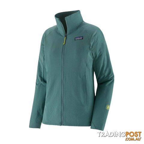 Patagonia R1 TechFace Womens Lightweight Insulated Jacket - Regen Green - L -...