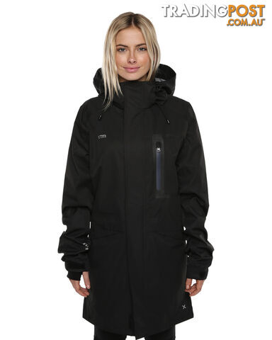 XTM Innisfail Unisex Rain Waterproof Jacket - Xs - RU016-BLK-XS