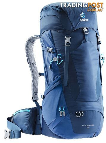 deuter Futura Pro 36L Hiking Backpack - Midn-Steel - 3401118-3395-0