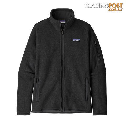 Patagonia Better Sweater Womens Fleece Jacket - Black - S - 25543-BLK-S