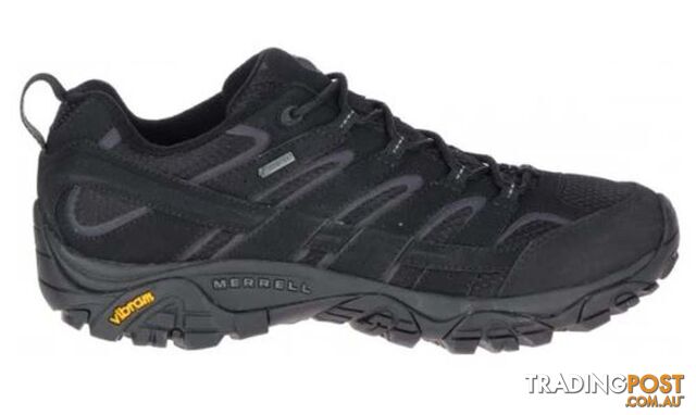 Merrell Moab 2 Goretex Mens Waterproof Hiking Shoes - Blackout - 11US -...