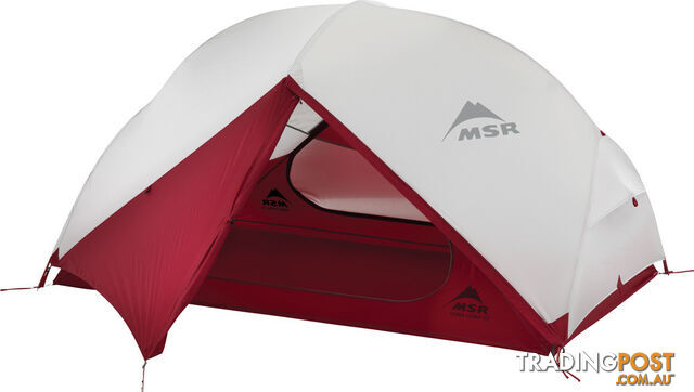 MSR Hubba Hubba NX 2-Person Backpacking Tent - Cream/Red - T220-10316