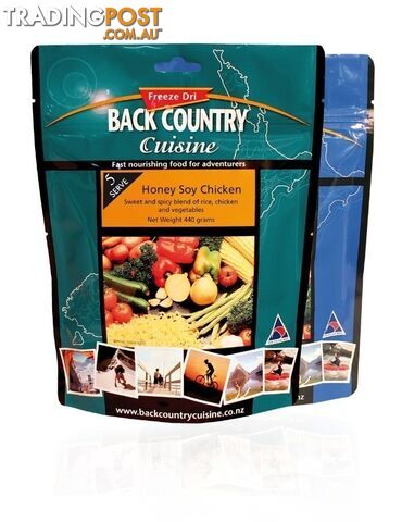 Back Country Freeze Dried Food Honey Soy Chicken - Family - BC703