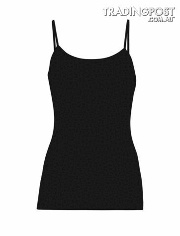 Icebreaker Merino 175 Everyday Cami Thermal Womens Singlet - Black - M -...