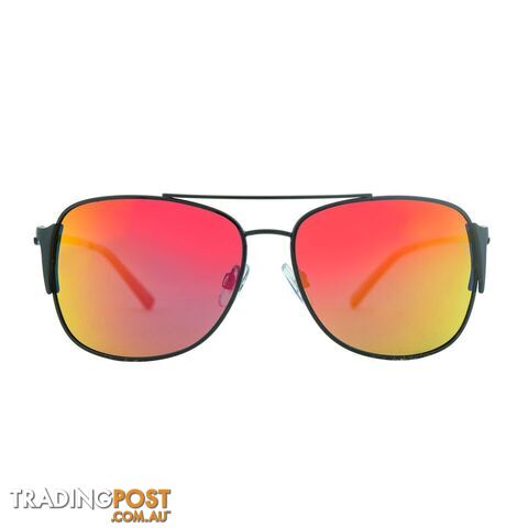 Venture Eyewear Maverick Polarised Sunglasses- Black/Red Revo - 2754-Blkred-IP-49