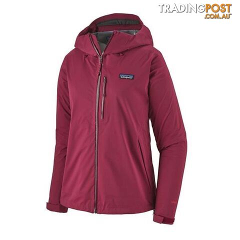 Patagonia Rainshadow Womens Waterproof Jacket - Roamer Red - XS - 85120-RMRE-XS