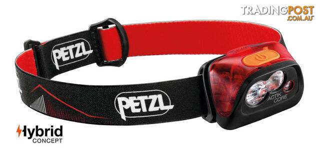 PETZL Actik Core Active Headlamp - Red - L370-E099GA01
