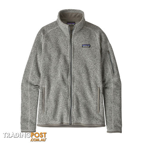 Patagonia Better Sweater Womens Fleece Jacket - Birch White - L - 25543-BCW-L