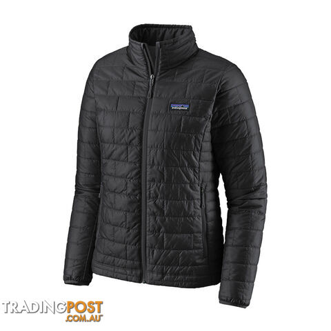 Patagonia Nano Puff Womens Insulated Jacket - Black - M - 84217-BLK-M