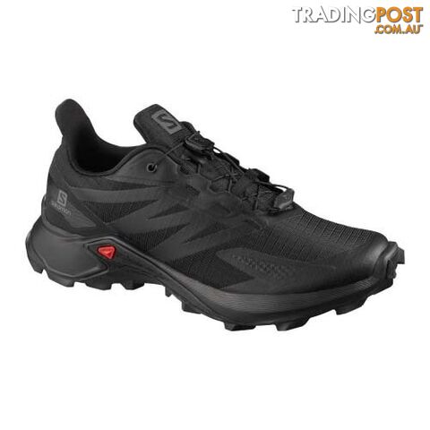 Salomon Supercross Blast Womens Trail Running Shoes - Black/Black - 10US -...