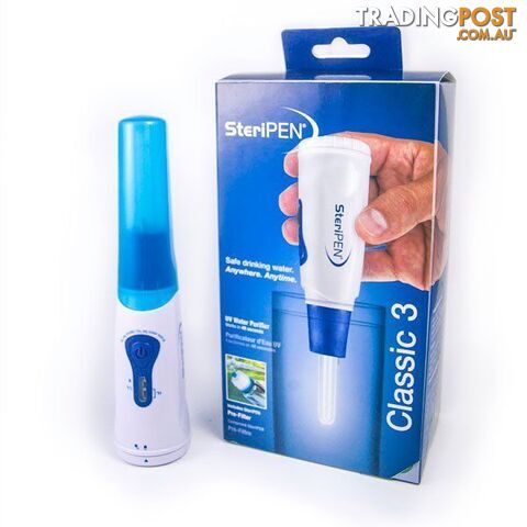 SteriPEN Classic 3 Portable UV Water Purifier - xpsppfmp-ef
