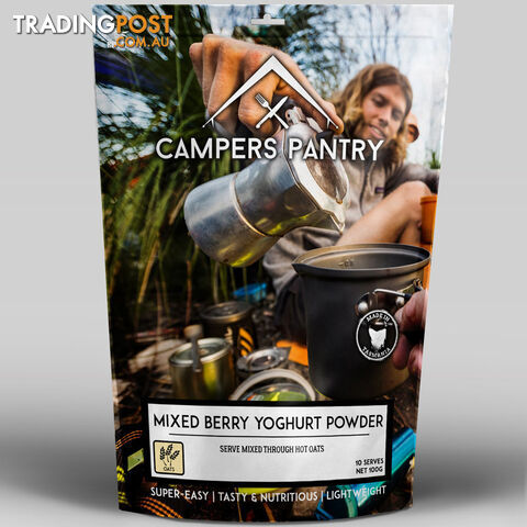 Campers Pantry Mixed Berry Yoghurt Powder - 100g - CPMBY10018