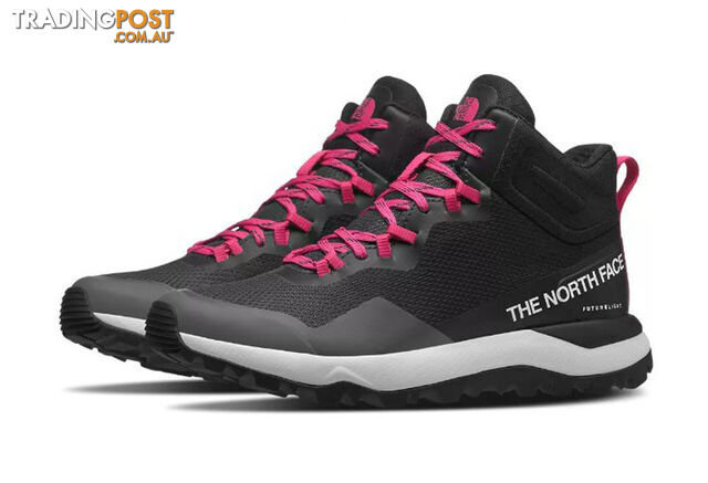 The North Face Activist Mid Futurelight Womens Hiking Boots - Zinc Grey/TNF Black - - NF0A47AZQH4