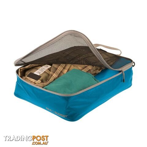 Sea to Summit Travelling Light Garment Mesh Bag Medium - Blue - ATLGMBMBL