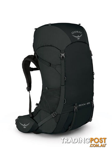 Osprey Rook 65L Mens Hiking Backpack - Black - OSP0758-Black