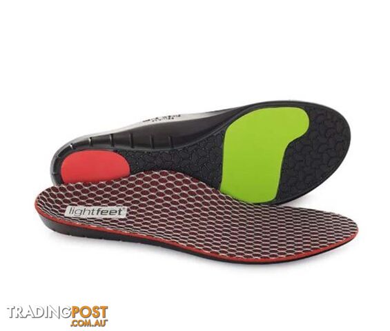 Lightfeet SUPPORT Unisex Pronate Insole - Red - MED - SI237-MED