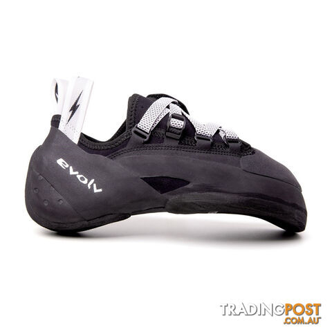 Evolv Phantom Unisex Climbing Shoes - Black - 7.5 - EVL036475