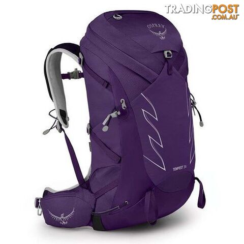 Osprey Tempest 34 Womens Hiking Backpack - Violac Purple - M/L -...