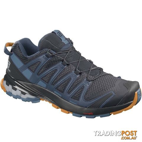 Salomon XA Pro 3D V8 Mens Trail Running Shoes - Night Sky/Dark Denim/Buttersco -...