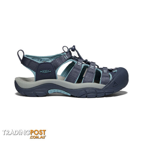 Keen Newport H2 Womens Hiking Sandals - Navy Smoke Blue - US 9H - 1022800-9H