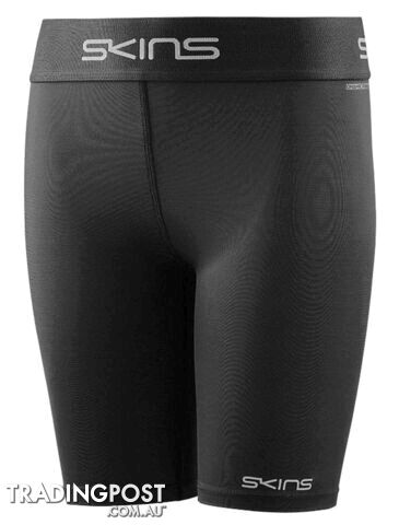 SKINS DNAmic Force Youth 1/2 Compression Tights - Black - XL - SWDF80000029001XL