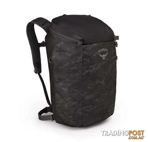 Osprey Transporter Zip Top Everyday Backpack - Camo Black - OSP0815-CamoBlack