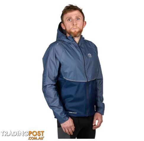Ultimate Direction Ultra Mens Waterproof Running Jacket - Navy Blue - Extra...