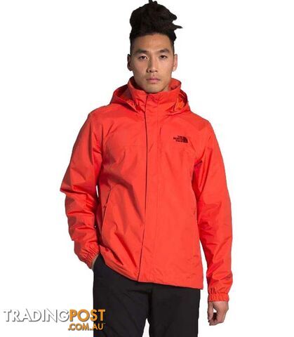 The North Face Resolve 2 Mens Waterproof Jacket - Flare Orange - XXL -...