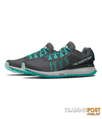 The North Face Ultra Swift Womens Trail Running Shoes - Dark Shadow Grey/Jaiden...